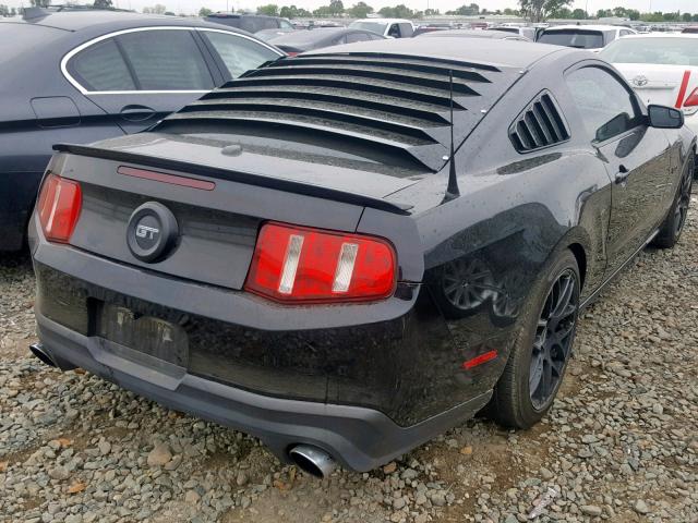 1ZVBP8CF4C5228767 - 2012 FORD MUSTANG GT BLACK photo 4