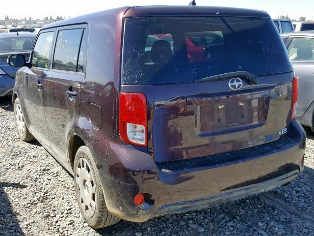 JTLZE4FE4DJ038581 - 2013 TOYOTA SCION XB 勃艮第红 照片 3