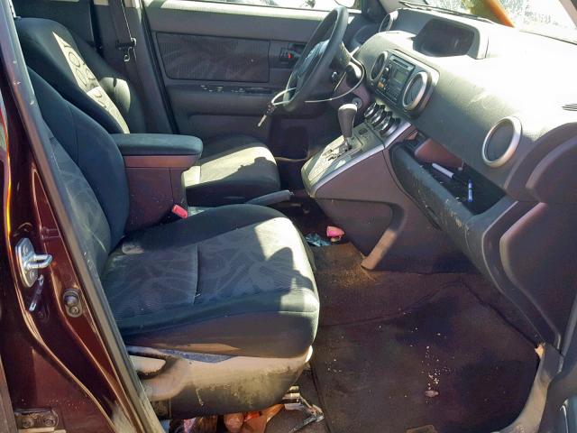 JTLZE4FE4DJ038581 - 2013 TOYOTA SCION XB 勃艮第红 照片 5