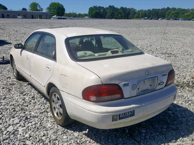 1YVGF22D6W5714682 - 1998 MAZDA 626 ES WHITE photo 3