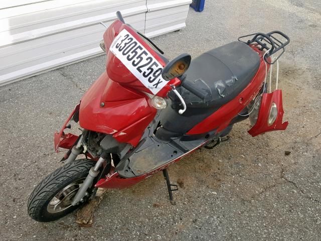 L5YACBPA6H1110622 - 2016 TAIZ SCOOTER RED photo 2