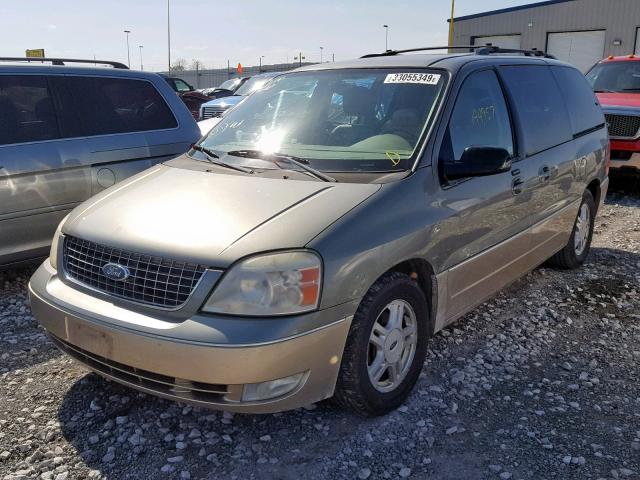 2FMDA58204BA38765 - 2004 FORD FREESTAR L TAN photo 2