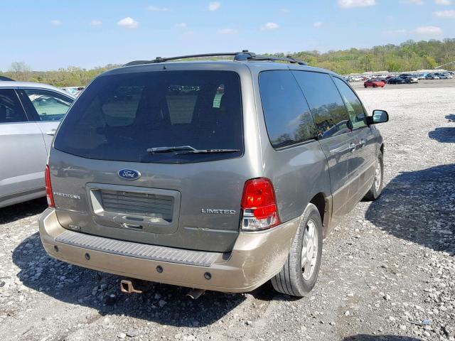 2FMDA58204BA38765 - 2004 FORD FREESTAR L TAN photo 4