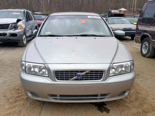 YV1TS592051401200 - 2005 VOLVO S80 2.5T GRAY photo 9