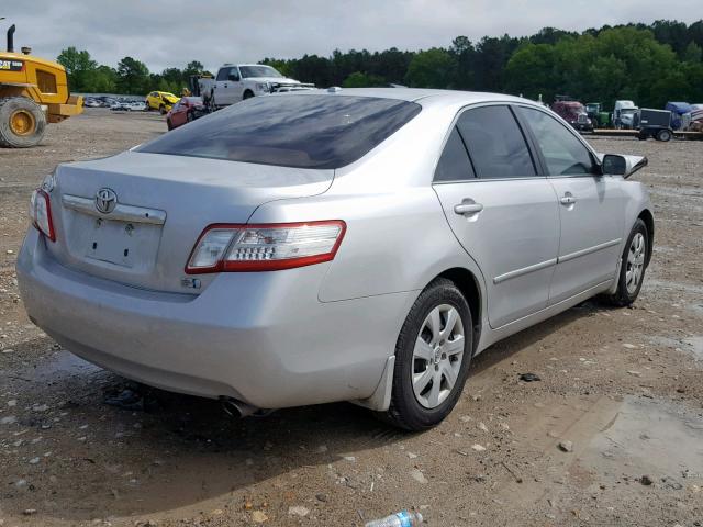 4T1BB3EK5BU126778 - 2011 TOYOTA CAMRY HYBR SILVER photo 4