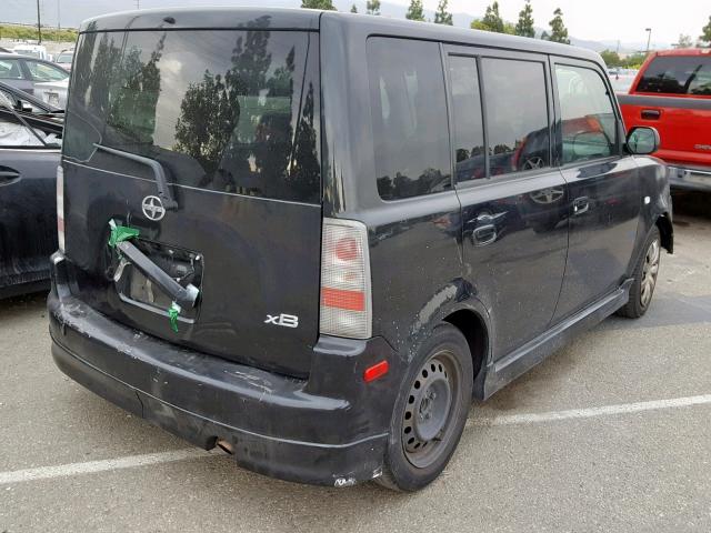 JTLKT324864081921 - 2006 TOYOTA SCION XB 黑色 照片 4