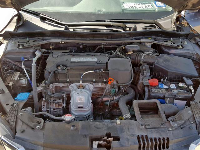 1HGCR2F81FA027286 - 2015 HONDA ACCORD EXL GRAY photo 7