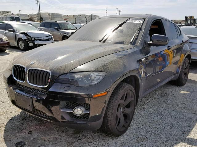 5UXFG43568L220207 - 2008 BMW X6 XDRIVE3 BLACK photo 2