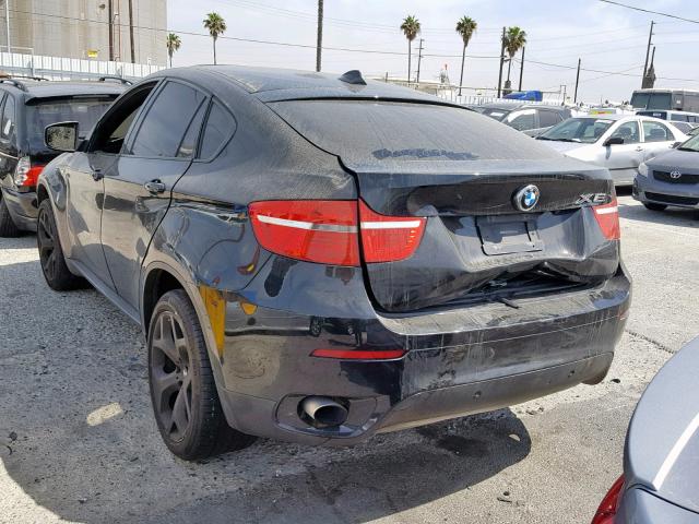 5UXFG43568L220207 - 2008 BMW X6 XDRIVE3 BLACK photo 3