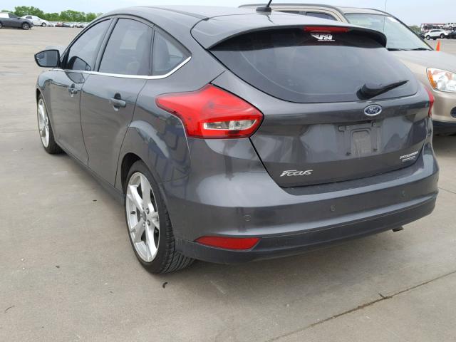 1FADP3N22FL374633 - 2015 FORD FOCUS TITA GRAY photo 3