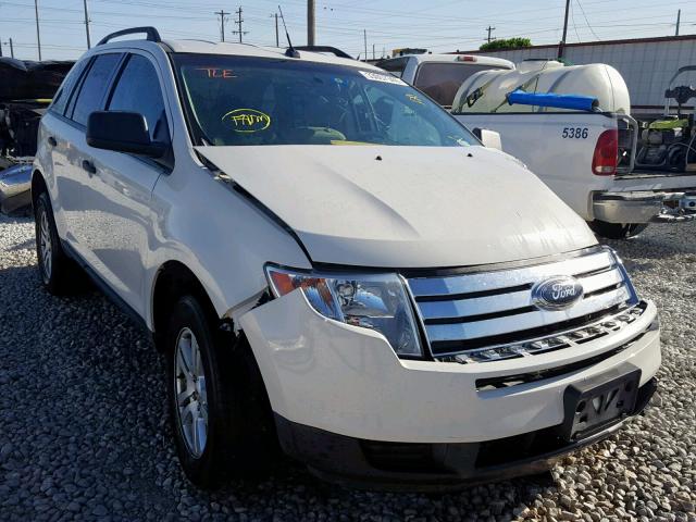 2FMDK3GC2ABA61827 - 2010 FORD EDGE SE WHITE photo 1