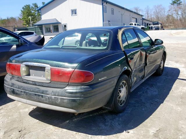 1G4HR54KX1U164766 - 2001 BUICK LESABRE LI GREEN photo 4