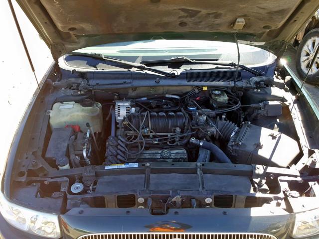 1G4HR54KX1U164766 - 2001 BUICK LESABRE LI GREEN photo 7