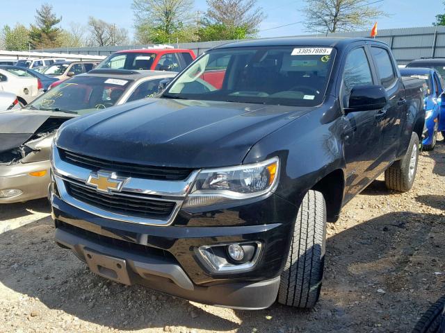 1GCGTCE39G1156388 - 2016 CHEVROLET COLORADO L BLACK photo 2