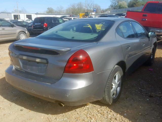 2G2WP552481103097 - 2008 PONTIAC GRAND PRIX GRAY photo 4