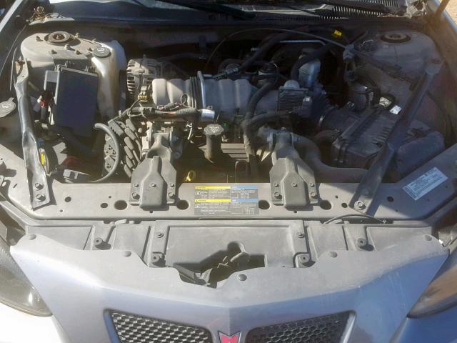 2G2WP552481103097 - 2008 PONTIAC GRAND PRIX GRAY photo 7