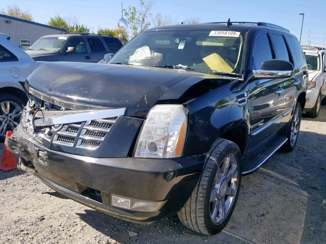 1GYFC13279R104718 - 2009 CADILLAC ESCALADE BLACK photo 2