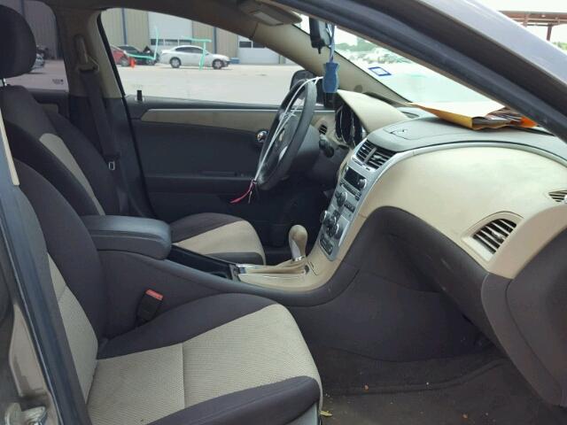 1G1ZB5EB4AF226011 - 2010 CHEVROLET MALIBU LS CHARCOAL photo 5