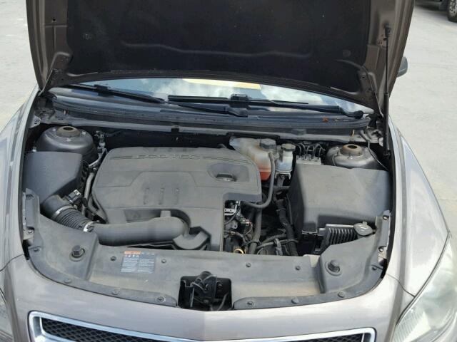 1G1ZB5EB4AF226011 - 2010 CHEVROLET MALIBU LS CHARCOAL photo 7