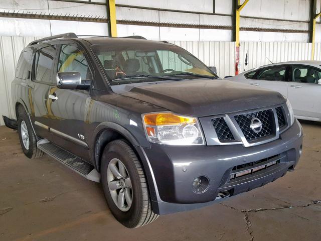 5N1AA08C99N613939 - 2009 NISSAN ARMADA SE CHARCOAL photo 1