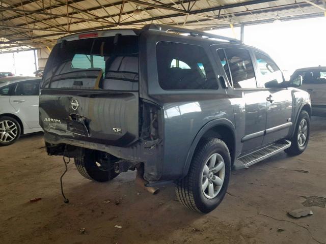 5N1AA08C99N613939 - 2009 NISSAN ARMADA SE CHARCOAL photo 4