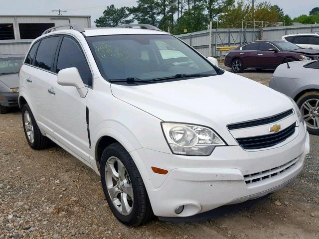 3GNAL4EK7DS619276 - 2013 CHEVROLET CAPTIVA LT WHITE photo 1