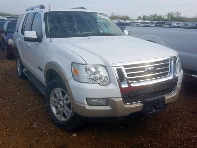 1FMEU74826ZA01881 - 2006 FORD EXPLORER E WHITE photo 1