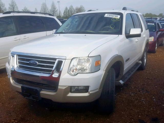 1FMEU74826ZA01881 - 2006 FORD EXPLORER E WHITE photo 2