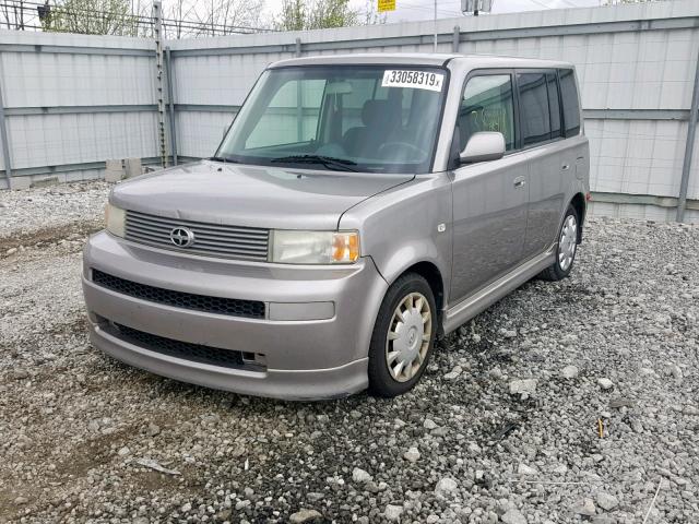 JTLKT324X64046930 - 2006 TOYOTA SCION XB 灰色 照片 2