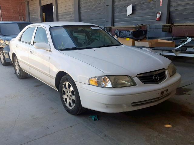 1YVGF22C725289782 - 2002 MAZDA 626 LX WHITE photo 1