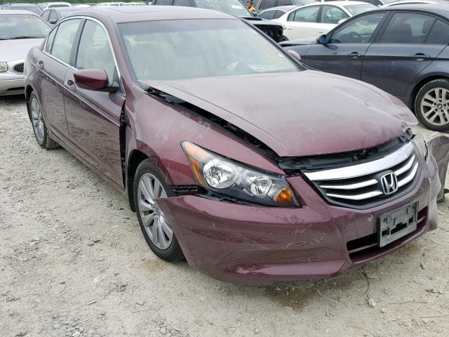 1HGCP2F89CA051210 - 2012 HONDA ACCORD EXL RED photo 1