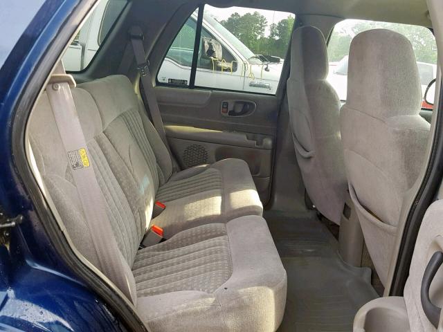 1GNCS13W22K143138 - 2002 CHEVROLET BLAZER BLUE photo 6