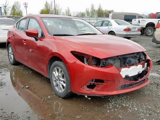 JM1BM1V79F1241843 - 2015 MAZDA 3 TOURING RED photo 1