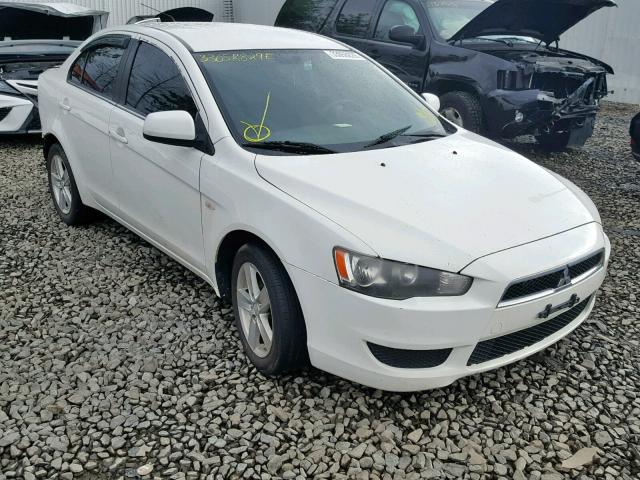 JA3AU26U08U037096 - 2008 MITSUBISHI LANCER ES WHITE photo 1