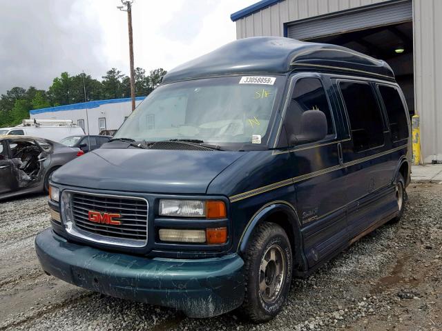 1GDFG15RXW1097242 - 1998 GMC SAVANA RV GREEN photo 2