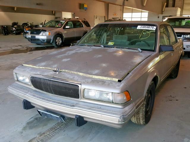 1G4AG55M5T6447817 - 1996 BUICK CENTURY SP SILVER photo 2