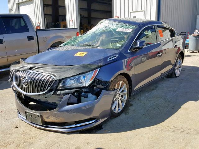 1G4GB5G38EF237017 - 2014 BUICK LACROSSE PURPLE photo 2