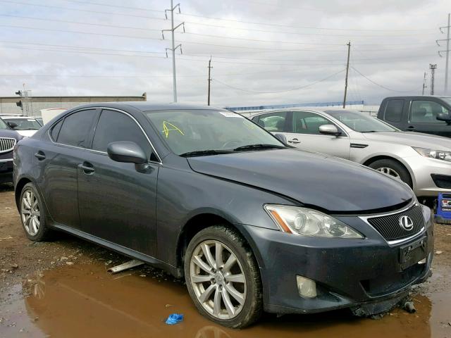 JTHCK262172011436 - 2007 LEXUS IS 250 GRAY photo 1