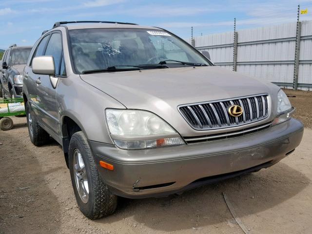 JTJGF10U710092230 - 2001 LEXUS RX 300 GOLD photo 1