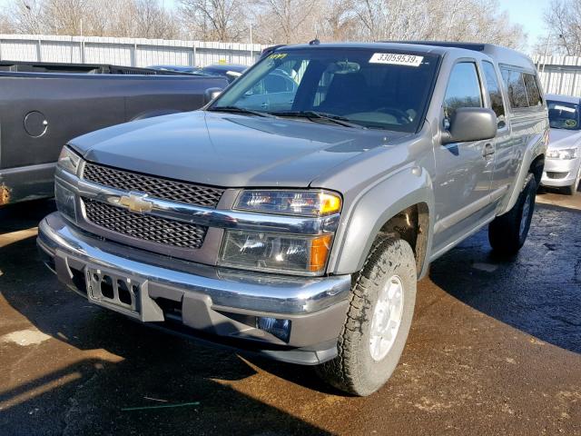 1GCDS49E688189123 - 2008 CHEVROLET COLORADO L GRAY photo 2