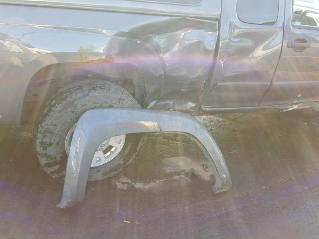 1GCDS49E688189123 - 2008 CHEVROLET COLORADO L GRAY photo 9