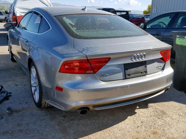 WAU2GAFC8EN002632 - 2014 AUDI A7 PRESTIG SILVER photo 3