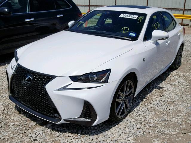 JTHCE1D20H5013831 - 2017 LEXUS IS 350 WHITE photo 2