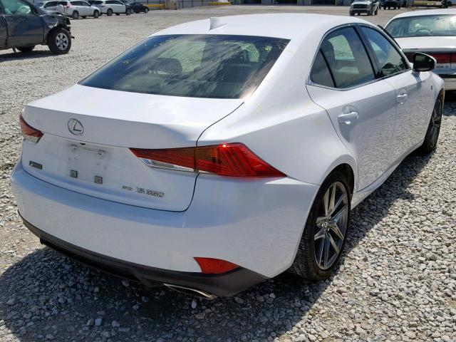 JTHCE1D20H5013831 - 2017 LEXUS IS 350 WHITE photo 4