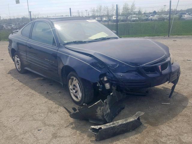 1G2NE12T0YM820141 - 2000 PONTIAC GRAND AM S BLUE photo 1