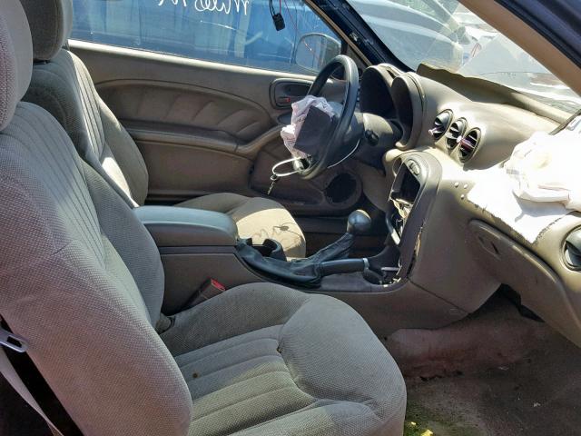 1G2NE12T0YM820141 - 2000 PONTIAC GRAND AM S BLUE photo 5