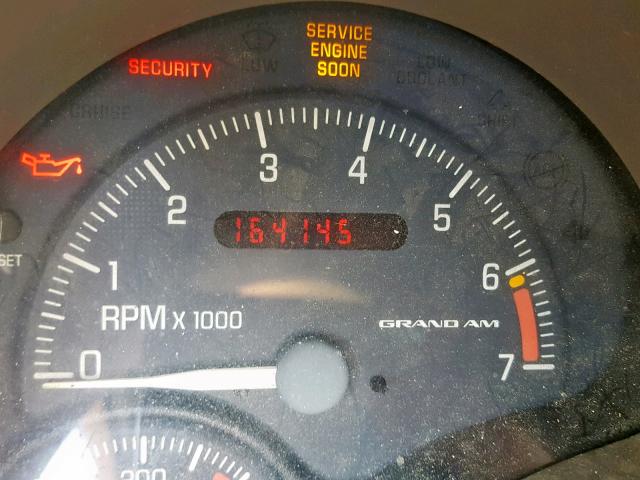 1G2NE12T0YM820141 - 2000 PONTIAC GRAND AM S BLUE photo 8