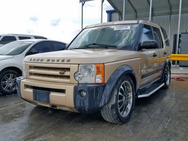 SALAA25415A304862 - 2005 LAND ROVER LR3 GOLD photo 2