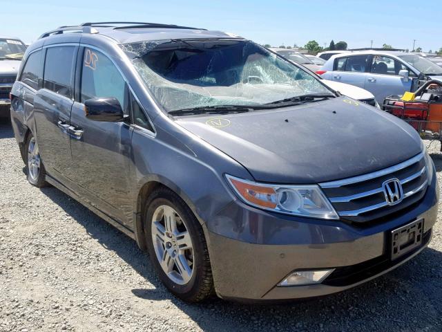 5FNRL5H96CB110006 - 2012 HONDA ODYSSEY TO GRAY photo 1