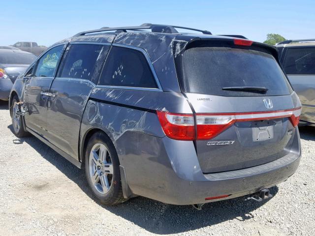 5FNRL5H96CB110006 - 2012 HONDA ODYSSEY TO GRAY photo 3